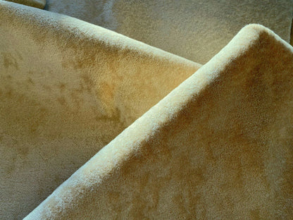 Highest Quality Mohair &amp; Silk Velvet Seaweed Texture Warm Honey Silver Heavy Duty MSRP USD 1000+/Y
