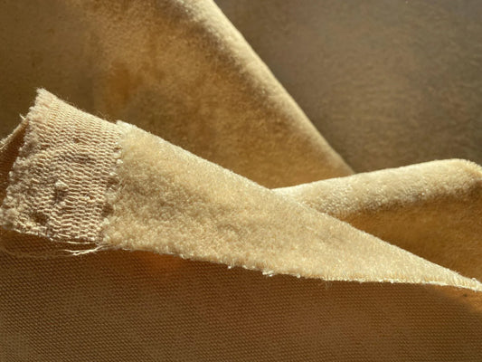Highest Quality Mohair &amp; Silk Velvet Seaweed Texture Warm Honey Silver Heavy Duty MSRP USD 1000+/Y