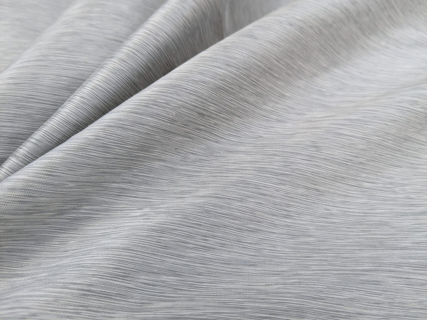 Scalamandre Diffusion Taffeta Platinum Silver Grey Iridescent Silk Taffeta Texture MSRP USD294/y