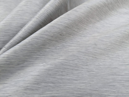 Scalamandre Diffusion Taffeta Platinum Silver Grey Iridescent Silk Taffeta Texture MSRP USD294/y
