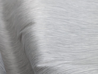 Scalamandre Diffusion Taffeta Platinum Silver Grey Iridescent Silk Taffeta Texture MSRP USD294/y