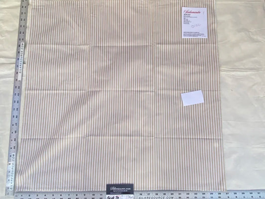 2 Berkbox70 Scalamandre Kent Stripe Chatham Stripes &amp; Plaids Cotton Brown White