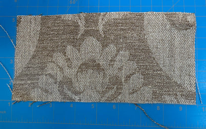 Scalamandre Amelia in "Linen" Natural Oatmeal Beige Renaissance Damask Jacquard Linen Acanthus Artichoke Feather MSRP USD 176/y (Copy)