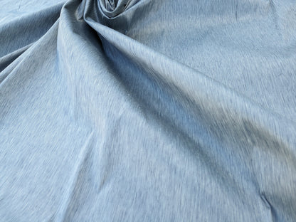 Scalamandre Diffusion Taffeta Ice Blue Iridescent Silk Taffeta Texture MSRP USD294/y