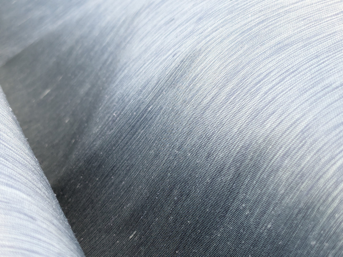 Scalamandre Diffusion Taffeta Ice Blue Iridescent Silk Taffeta Texture MSRP USD294/y