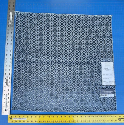 5 Berkbox42 Scalamandre Squares 27x27" Old World Weavers "manetta Ultramarine" Cut Velvet