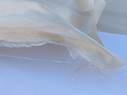 Scalamandre Hinson  Diffusion Taffeta Cream Iridescent Silk Taffeta Texture MSRP USD294/y