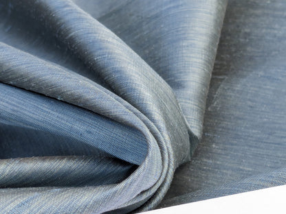 Scalamandre Diffusion Taffeta Teal Blue Silk Solid Texture MSRP USD294/y