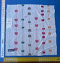 29 Berkbox42 Scalamandre Squares 27x27" "butterfly Cord Crockett" Happy Party 100% Linen