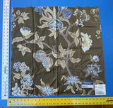 31 Berkbox42 Scalamandre Squares 27x27" "frida" Vibrant Mexican Floral & Fruits Old World Weavers Flower Lampas MSRP USD 546/y"