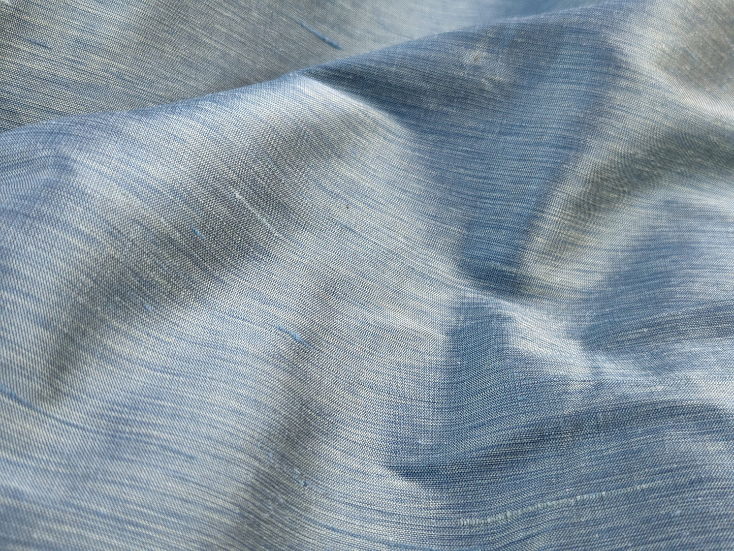 Scalamandre Diffusion Taffeta Teal Blue Silk Solid Texture MSRP USD294/y