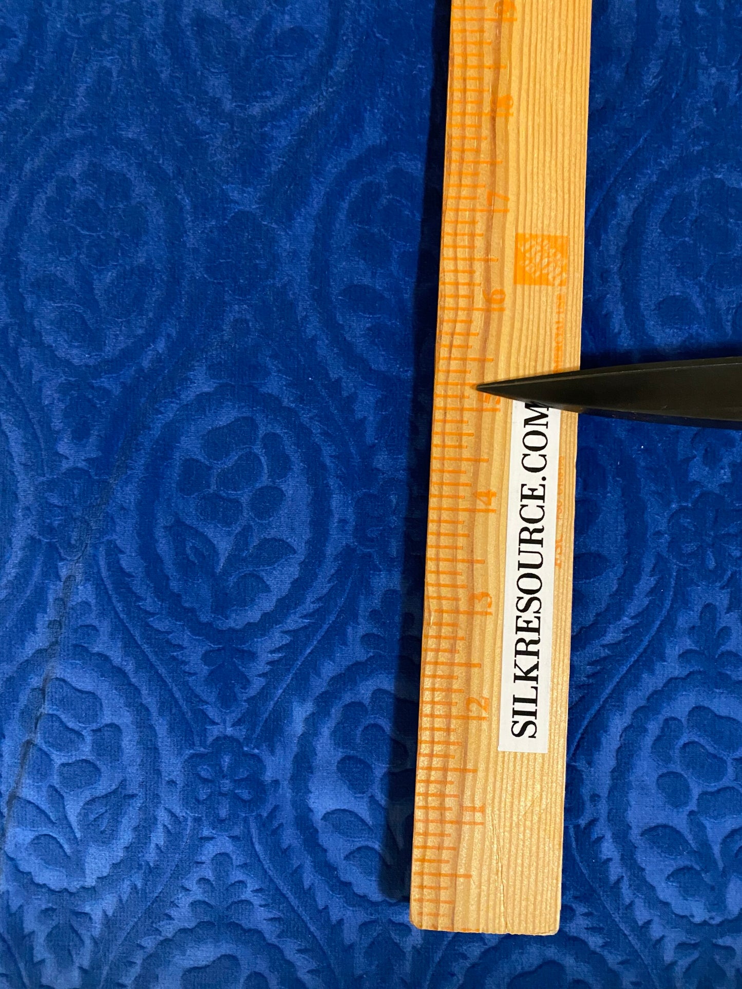 2F Scalamandre Lelievre 2.4YDSx51" GAUFRAGE LOUIS XVI velvet Square MSRP$600+/YD