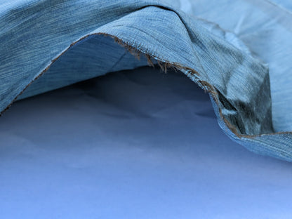 Scalamandre Diffusion Taffeta Teal Blue Silk Solid Texture MSRP USD294/y