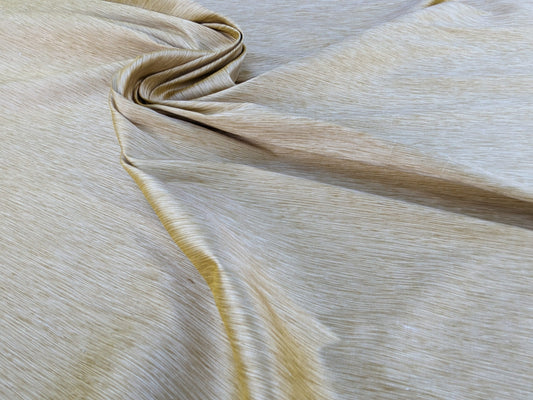 Scalamandre Diffusion Taffeta Gold Silk Solid Texture MSRP USD294/y