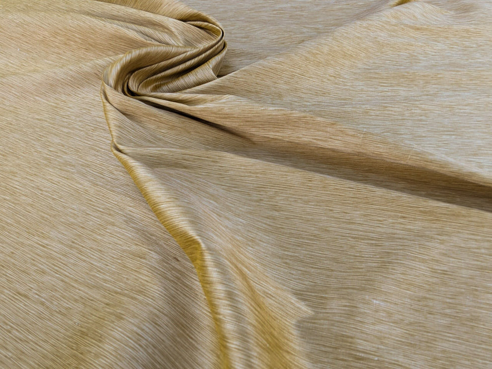 Scalamandre  Hinson  Diffusion Taffeta Gold Silk Solid Texture MSRP USD294/y