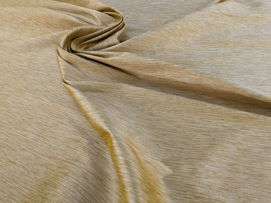 Scalamandre  Hinson  Diffusion Taffeta Gold Silk Solid Texture MSRP USD294/y