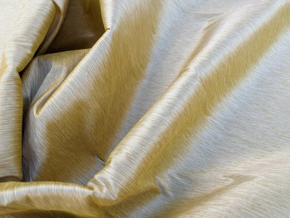 Scalamandre  Hinson  Diffusion Taffeta Gold Silk Solid Texture MSRP USD294/y