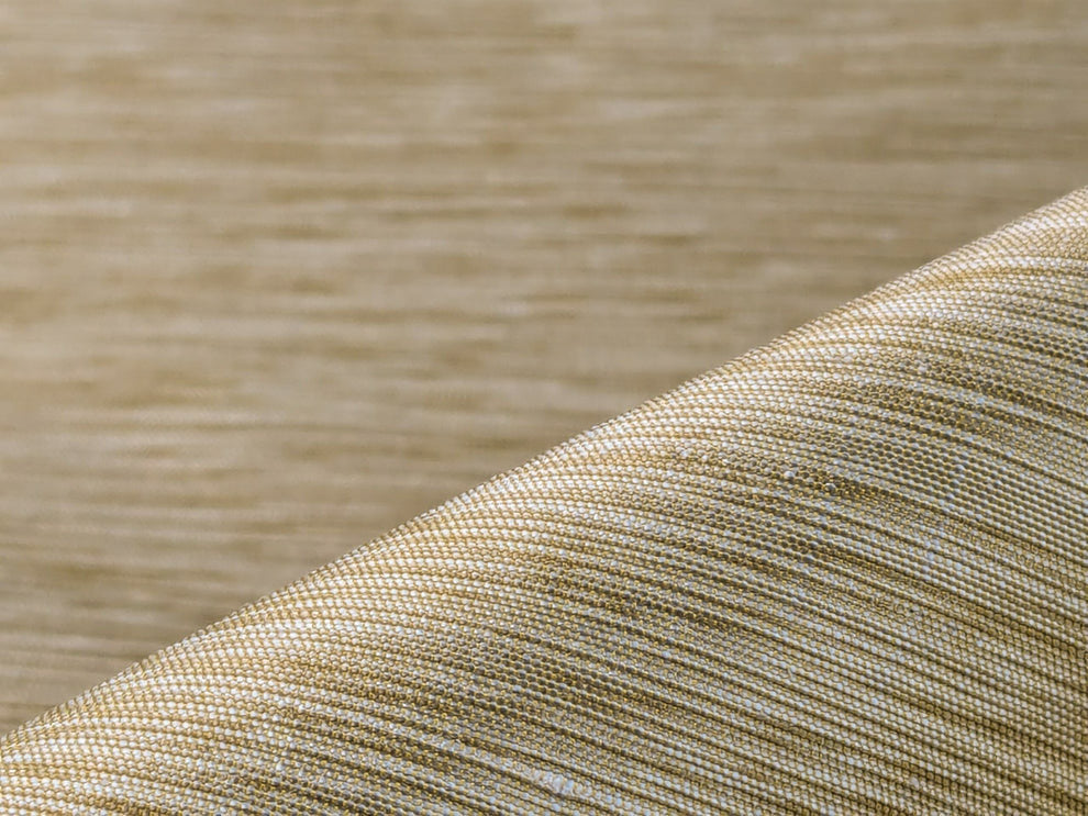 Scalamandre  Hinson  Diffusion Taffeta Gold Silk Solid Texture MSRP USD294/y