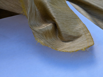 Scalamandre Diffusion Taffeta Gold Silk Solid Texture MSRP USD294/y