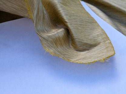 Scalamandre  Hinson  Diffusion Taffeta Gold Silk Solid Texture MSRP USD294/y
