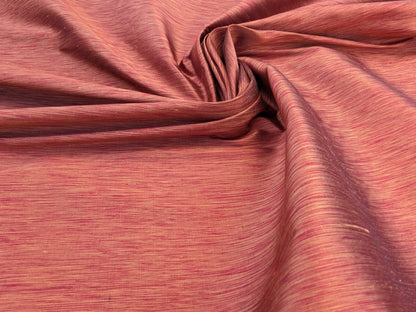 Scalamandre Diffusion Taffeta Paprika Orange Red Silk Solid Texture MSRP USD294/y