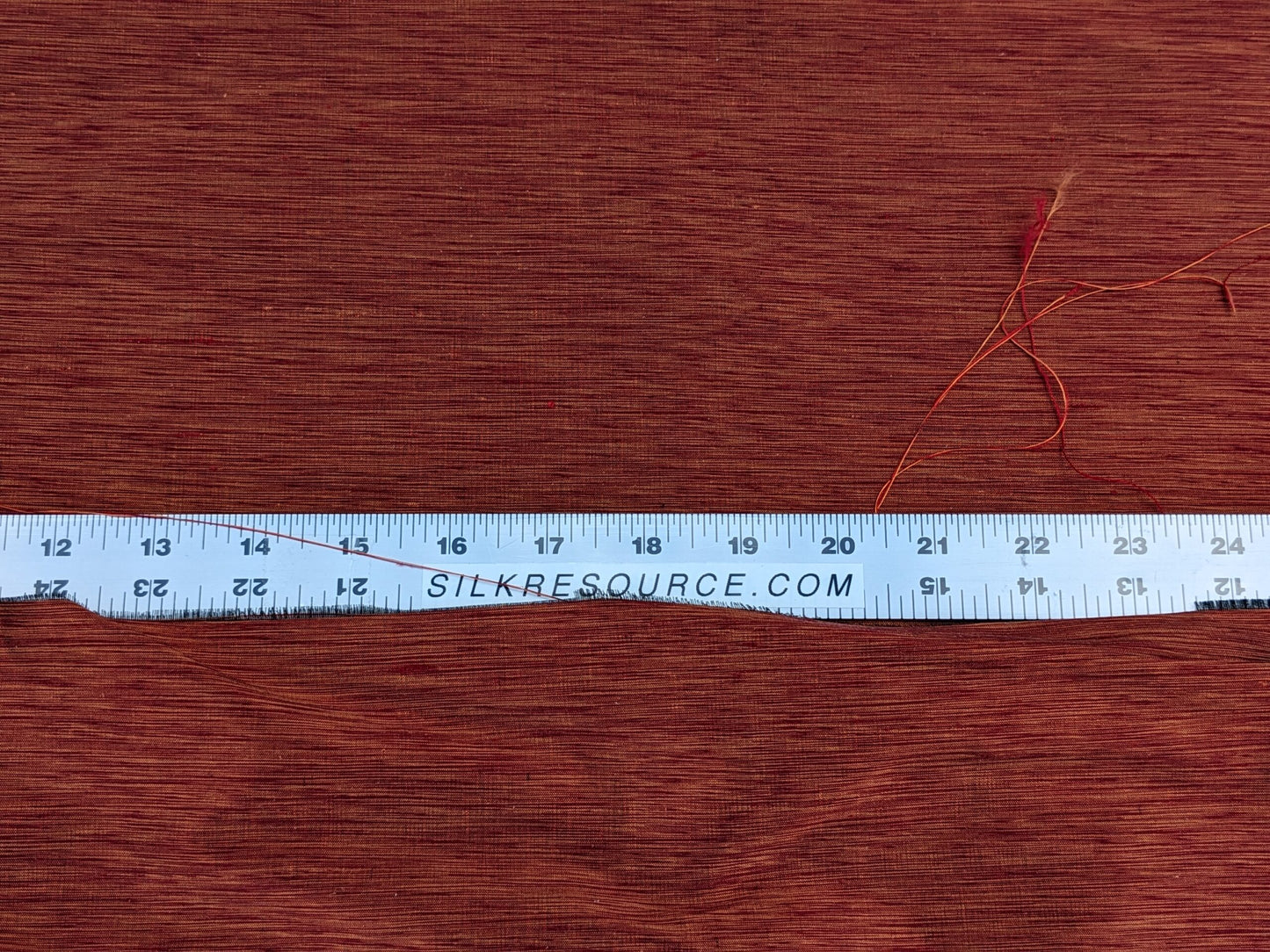 Scalamandre Diffusion Taffeta Paprika Orange Red Silk Solid Texture MSRP USD294/y