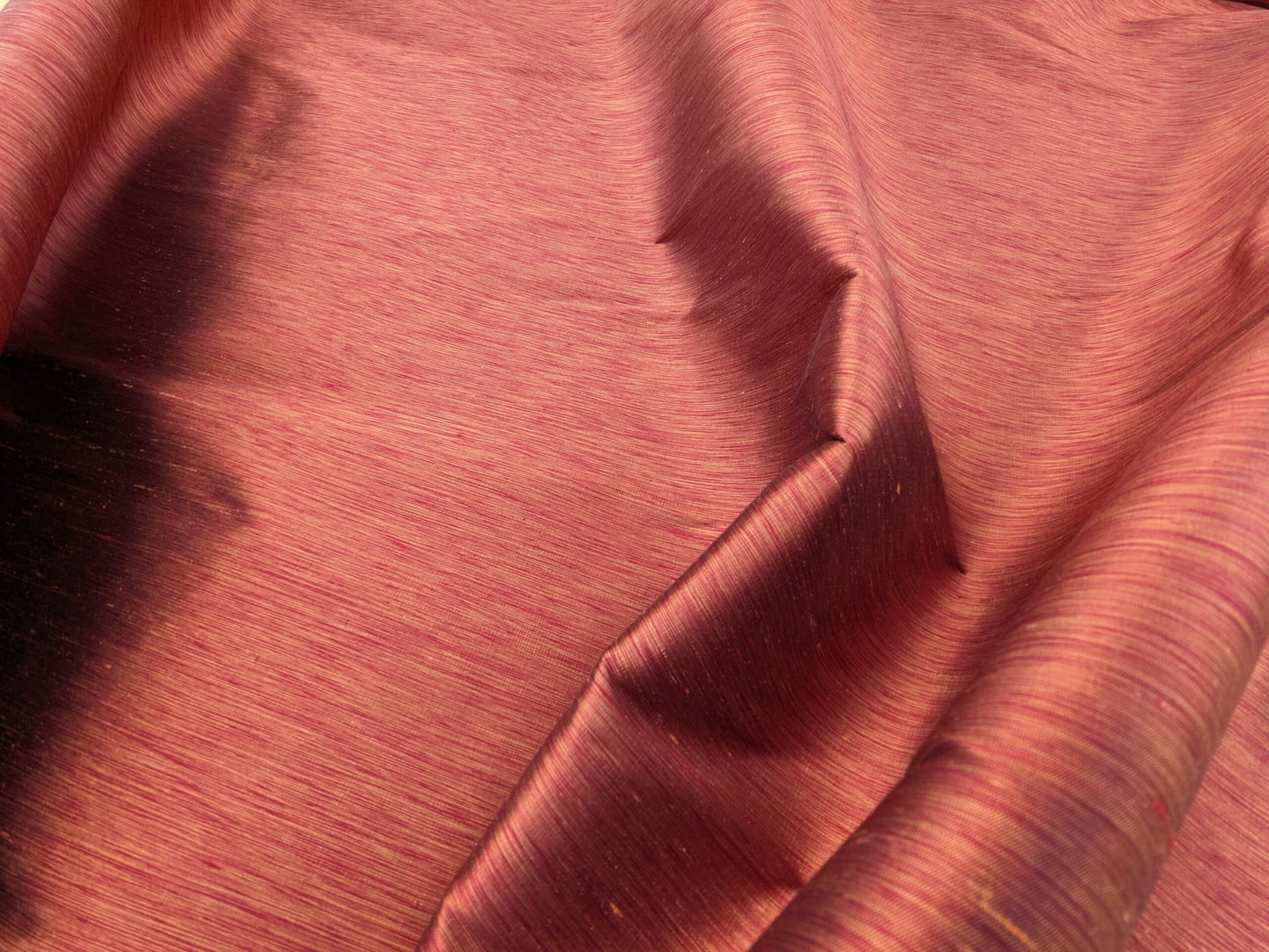 Scalamandre Diffusion Taffeta Paprika Orange Red Silk Solid Texture MSRP USD294/y