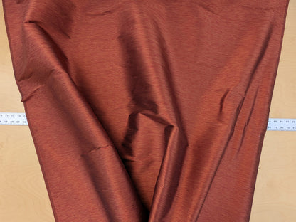 Scalamandre Diffusion Taffeta Paprika Orange Red Silk Solid Texture MSRP USD294/y