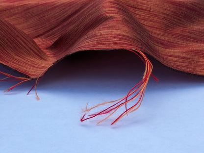 Scalamandre Diffusion Taffeta Paprika Orange Red Silk Solid Texture MSRP USD294/y