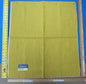 3 Berkbox43 Scalamandre Squares 27x27" Smooth Yellow Gold Moire