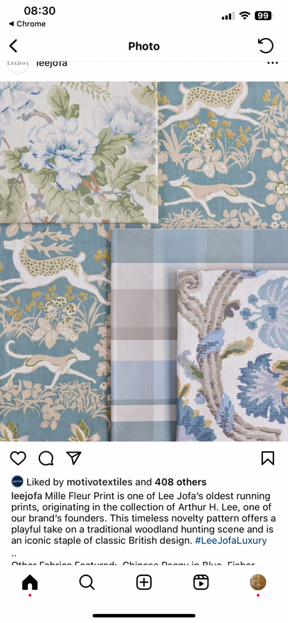 By yard Scalamandre Into The Woods Birch Deer Rabbit Hare Horse MSRP USD 204/Y