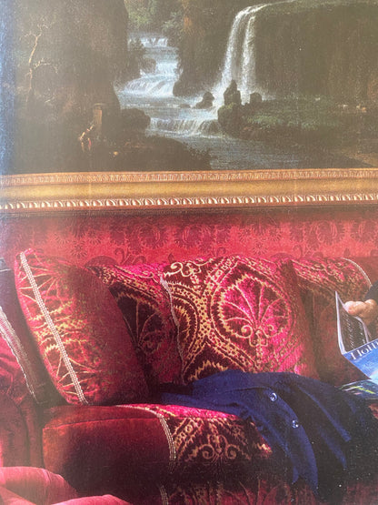 Scalamandre Pennsbury Caramel Warm Brown Beige Cut Linen Velvet Renaissance MSRP USD 504/Y