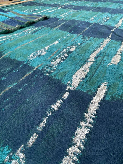 BerkBox44-4 Scalamandre Granite Gorge Peacock - 2.4 Yard