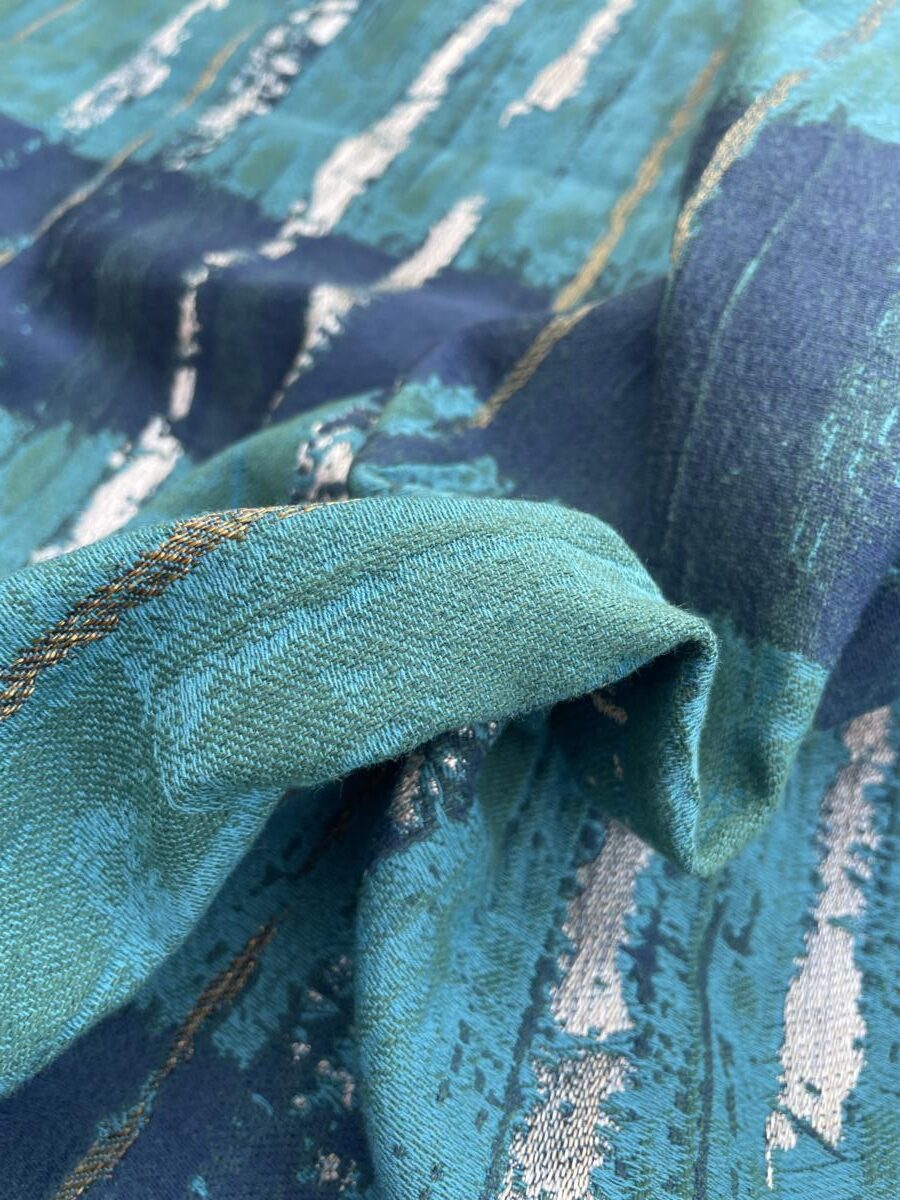 BerkBox44-4 Scalamandre Granite Gorge Peacock - 2.4 Yard