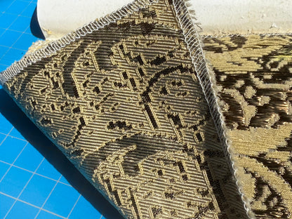 by yard Boboli Garden Silk Damask Italian Metallic Vanilla Gold MSRP USD 568/yard