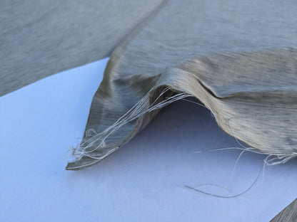 Scalamandre Diffusion Taffeta Pewter Gray Silk Solid Texture MSRP USD294/y