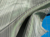 By yard Silver Creek Strie 100% Silk Taffeta Italian Silk Sage Green MSRP USD 308/Y