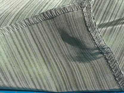 By yard Silver Creek Strie 100% Silk Taffeta Italian Silk Sage Green MSRP USD 308/Y