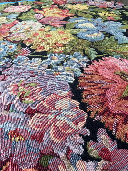 BerkBox44-8 Scalamandre Heavy Tapestry Caspio Black - 1.25 Yards