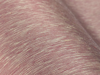 Scalamandre Diffusion Taffeta Russet Red Gold Silk Solid Texture MSRP USD294/y