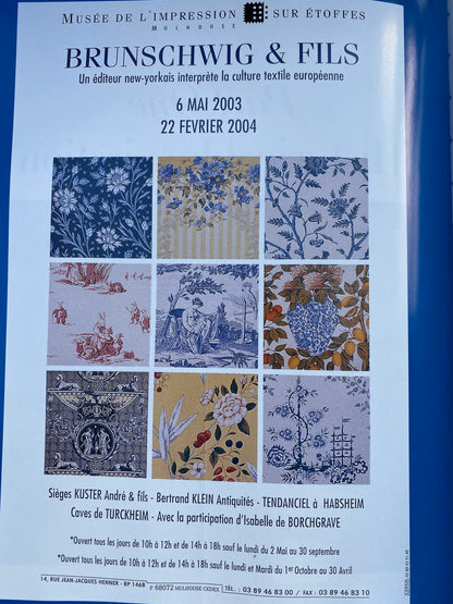 Brunschwig &amp; Fils Coventry Coverlet Blue French Country MSRP USD 200+/y by yard #293