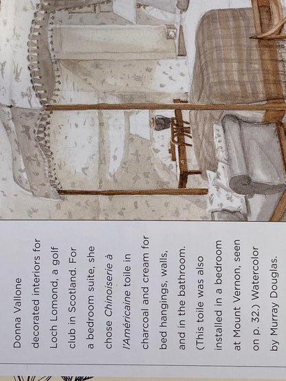 Brunschwig &amp; Fils Chinoisere A L'americaine Toile Berry Plum Deep Purple White Cotton Bird Animal Spider from Mount Vernon Bty