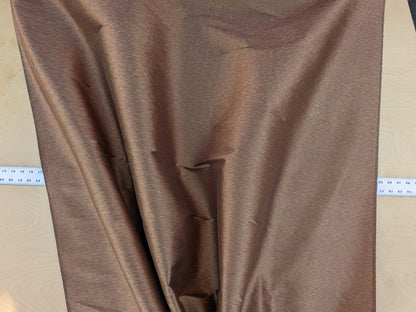 Scalamandre Diffusion Taffeta Russet Red Gold Silk Solid Texture MSRP USD294/y