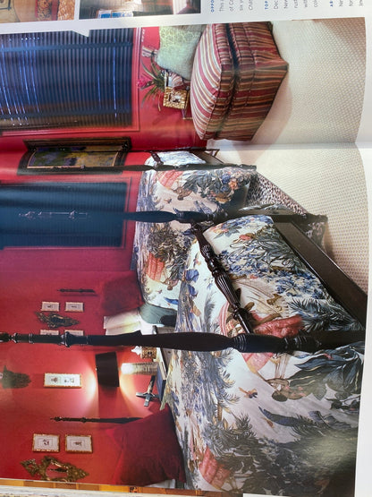 Brunschwig &amp; Fils Lorenzo Rubelli Black Pepper Print Exotic Africa Historical Figure Print 3y