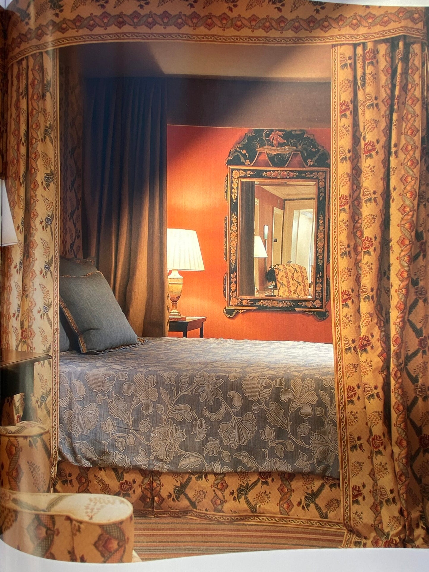 Brunschwig &amp; Fils Priya Dove Gray Embroidery Large Pattern MSRP USD350/y