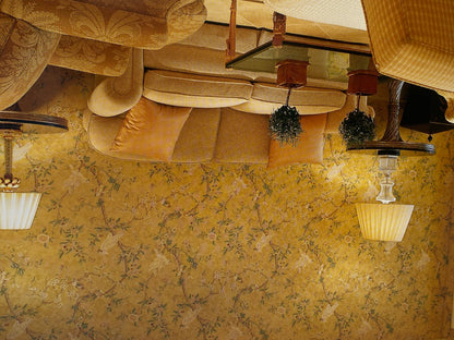 Brunschwig &amp; Fils Kanchou Parrots Chinioserie Flower Print Green