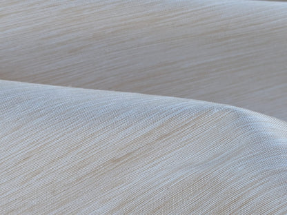 Scalamandre Diffusion Taffeta Ivory Cream White Silk Solid Texture MSRP USD294/y