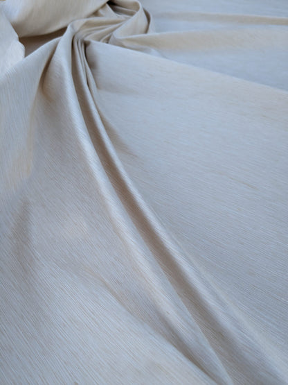 Scalamandre Diffusion Taffeta Ivory Cream White Silk Solid Texture MSRP USD294/y