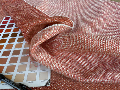 by yard Scalamandre San Miguel Texture Orange Spice Chenille MSRP USD 216/Y