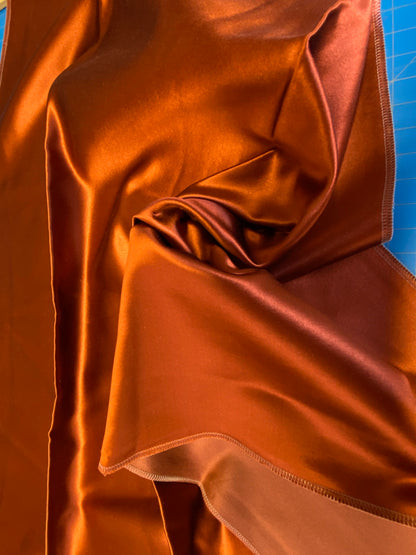 4 Berkbox72 Scalamandre Silk Square Sarin Flame Deep Red Solid MSRP USD300+/Y